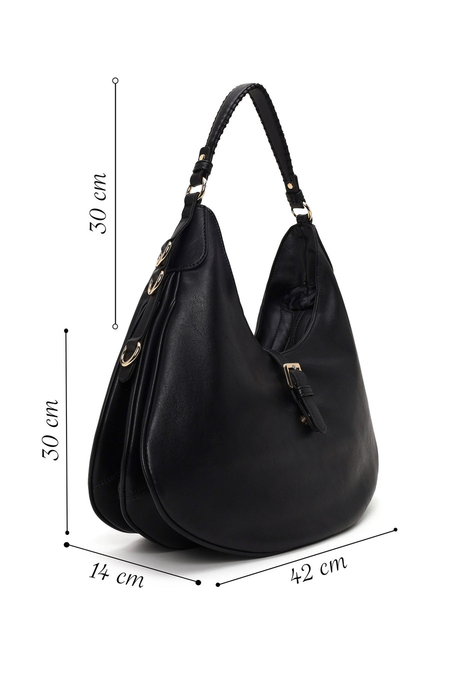Woman Black Shoulder Bag