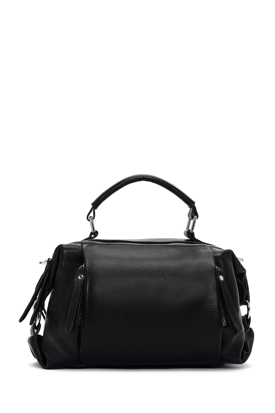Women's Black Long Strap Shoulder Bag