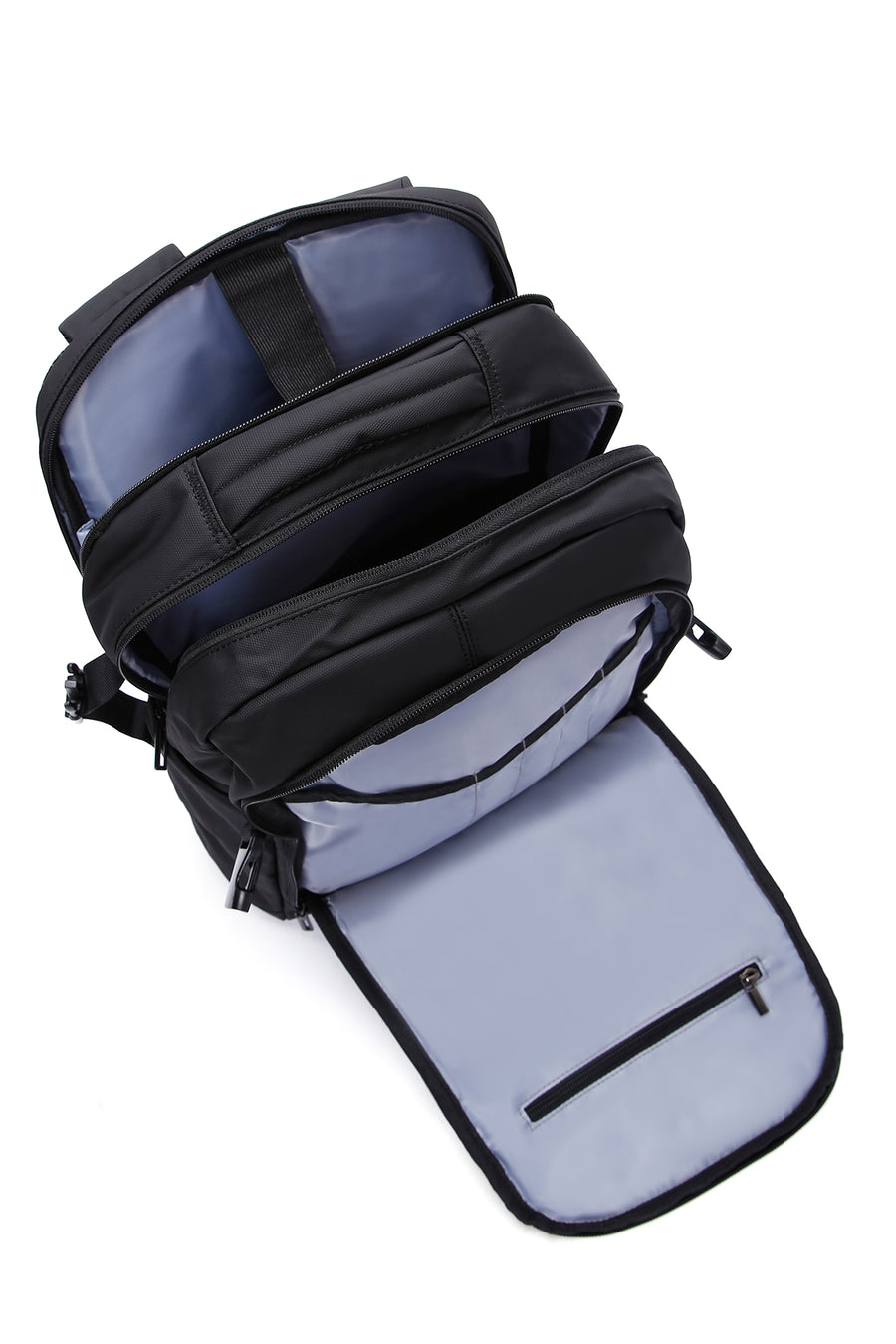 D-Pack Unisex Siyah Teknolojik Kumaş Sırt Çantası