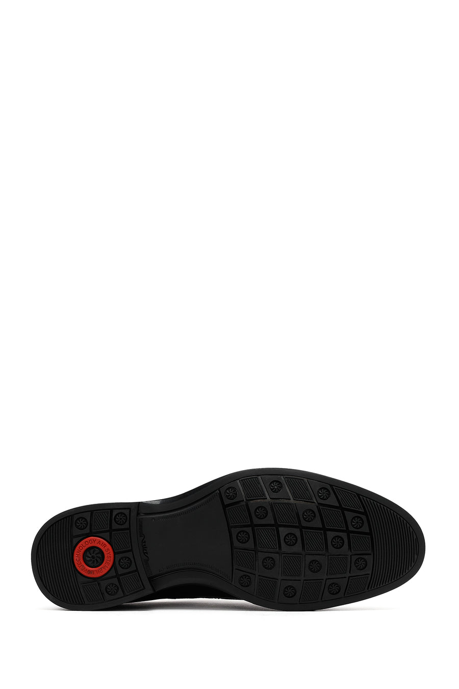 Men's Black Laced Leather Classic Shoes