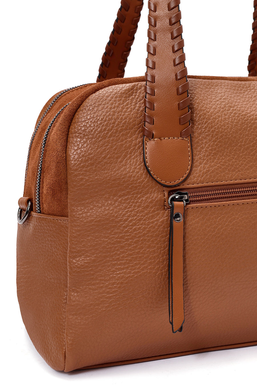 Women's Tan Long Strap Shoulder Bag