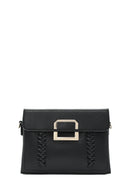 Women's Black Long Strap Crossbody Bag | Derimod