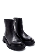 Kadın Deri Mat Fermuarlı Bot | Derimod