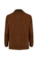 Ranger Male Brown Oversize Suede Jacket | Derimod