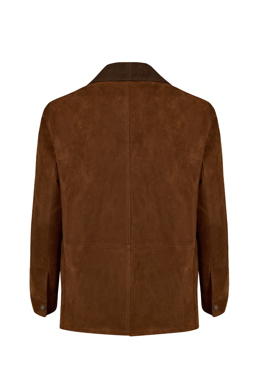 Ranger Male Brown Oversize Suede Jacket