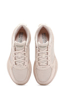 Skechers Women's Beige Street Twisterz - Lighten Up Thick Soled Sneaker | Derimod