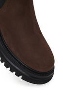 Harley Davidson Woman Brown Mourir Leather Chelsea Boots | Derimod