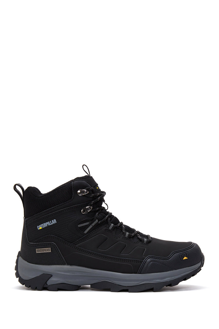 Caterpillar Men's Black Waterproof Leather Boots 011M101101 | Derimod