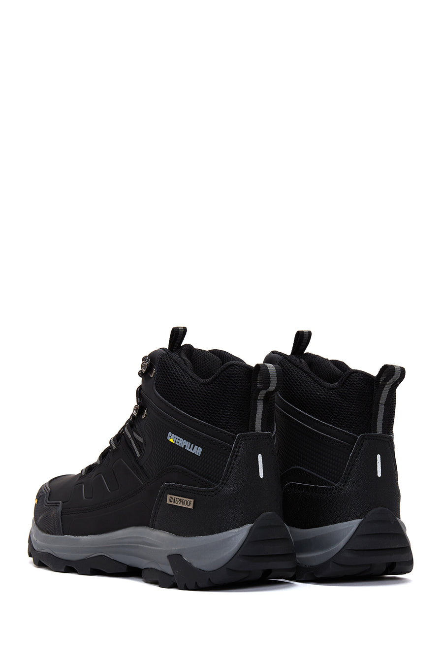 Caterpillar Men's Black Waterproof Leather Boots