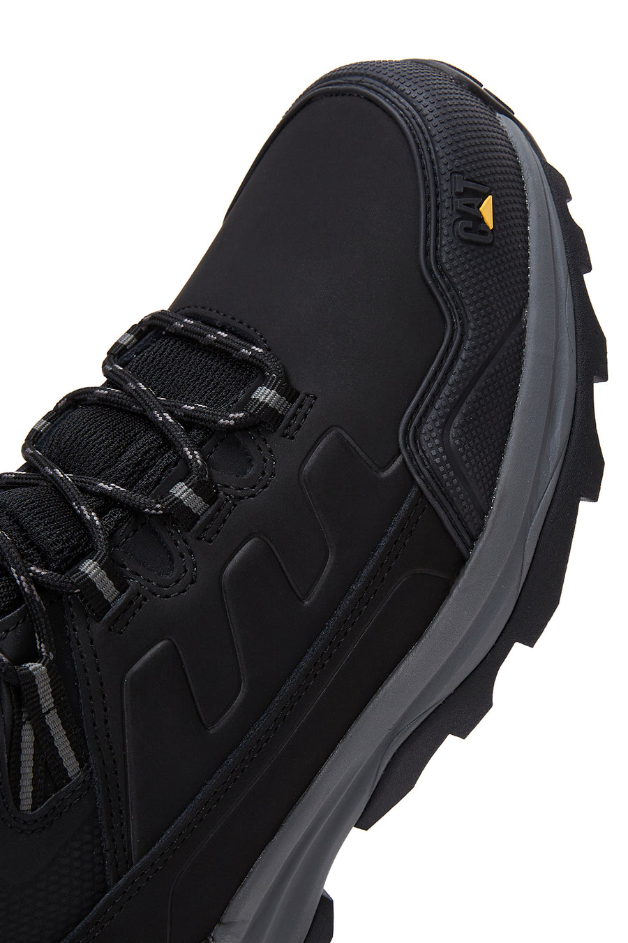 Caterpillar Men's Black Waterproof Leather Boots