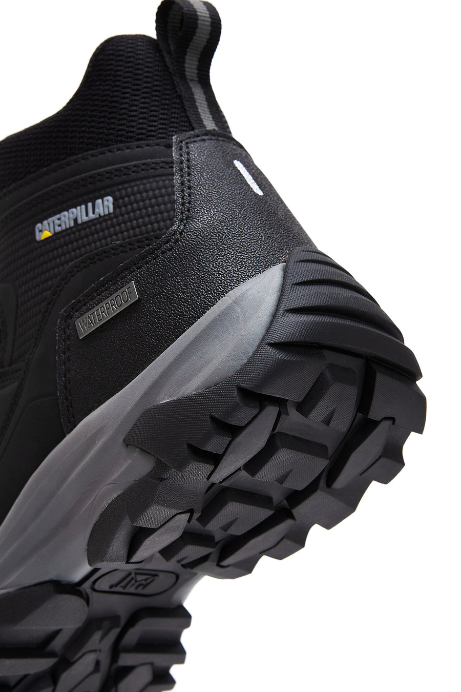 Caterpillar Men's Black Waterproof Leather Boots