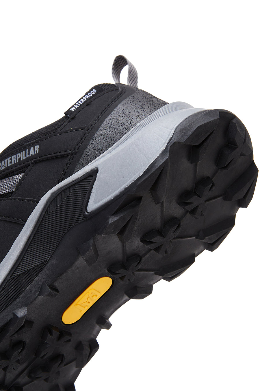 Caterpillar Erkek Siyah Deri Waterproof Outdoor Ayakkabı