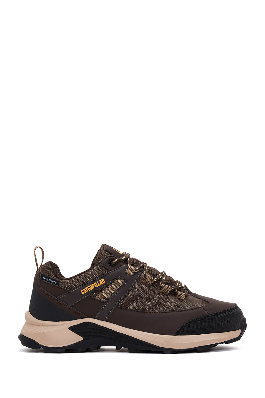 Caterpillar Men's Brown Leather Waterproof Outdoor Shoes 011M101109 | Derimod