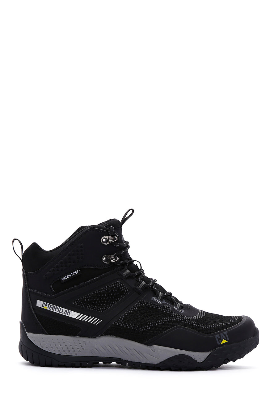 Caterpillar Men's Black Waterproof Leather Boots 011M101112 | Derimod