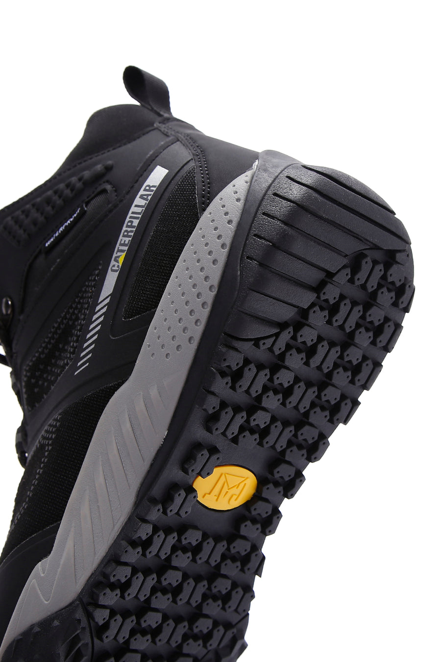 Caterpillar Men's Black Waterproof Leather Boots