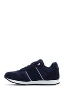 Caterpillar Erkek Lacivert Shelby Süet Deri Sneaker | Derimod