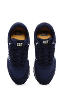 Caterpillar Erkek Lacivert Shelby Süet Deri Sneaker | Derimod