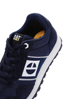 Caterpillar Erkek Lacivert Shelby Süet Deri Sneaker | Derimod