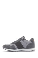 Caterpillar Erkek Gri Shelby Süet Deri Sneaker | Derimod
