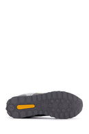 Caterpillar Erkek Gri Shelby Süet Deri Sneaker | Derimod