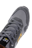 Caterpillar Erkek Gri Shelby Süet Deri Sneaker | Derimod