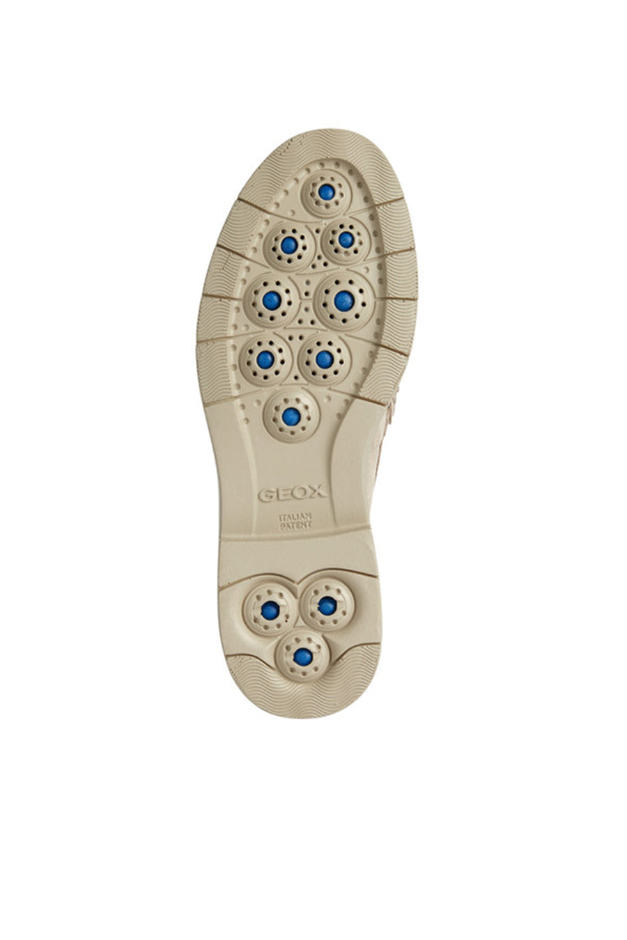 Geox Kadın Bej D Spherica Ec1 Süet Deri Maskülen Loafer