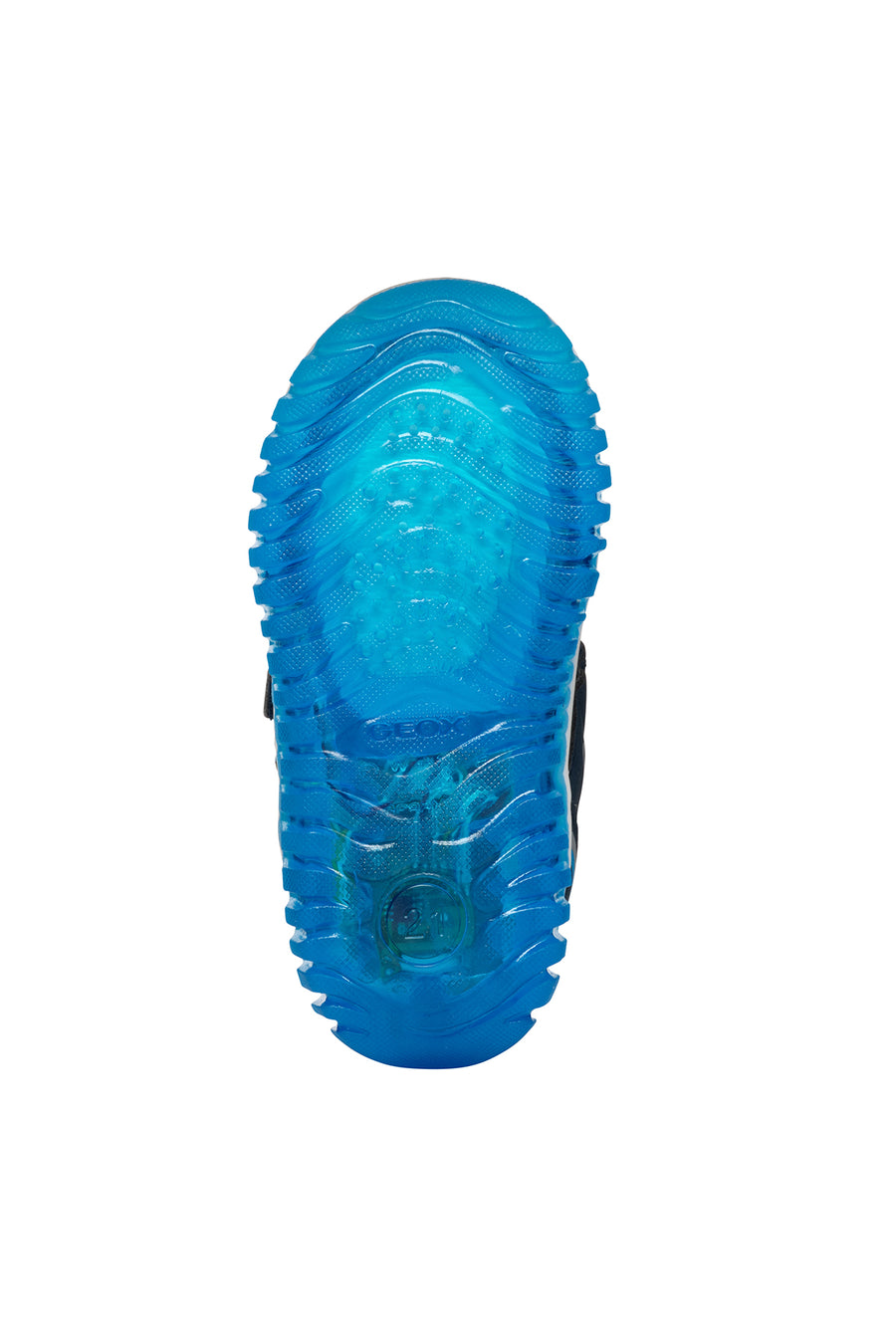 Geox Erkek Bebek Lacivert Lightyloo Bantlı Deri Sneaker