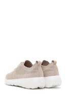 Derimod Zero Women's Beige Thick Soled Sneaker | Derimod