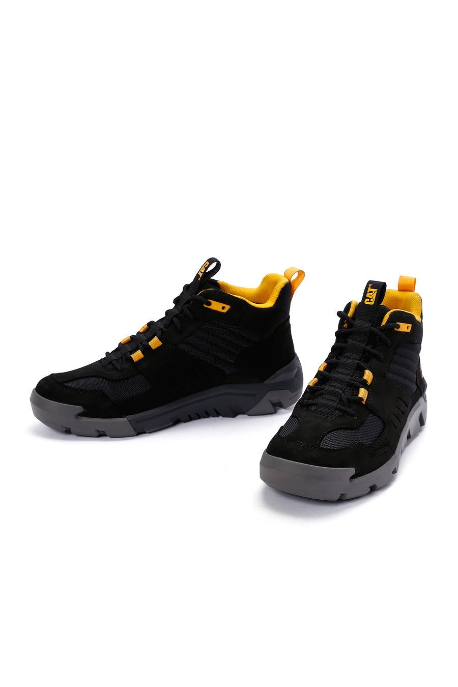Caterpillar Men's Black Crail Sport Mid Nubuck Outdoor Boots