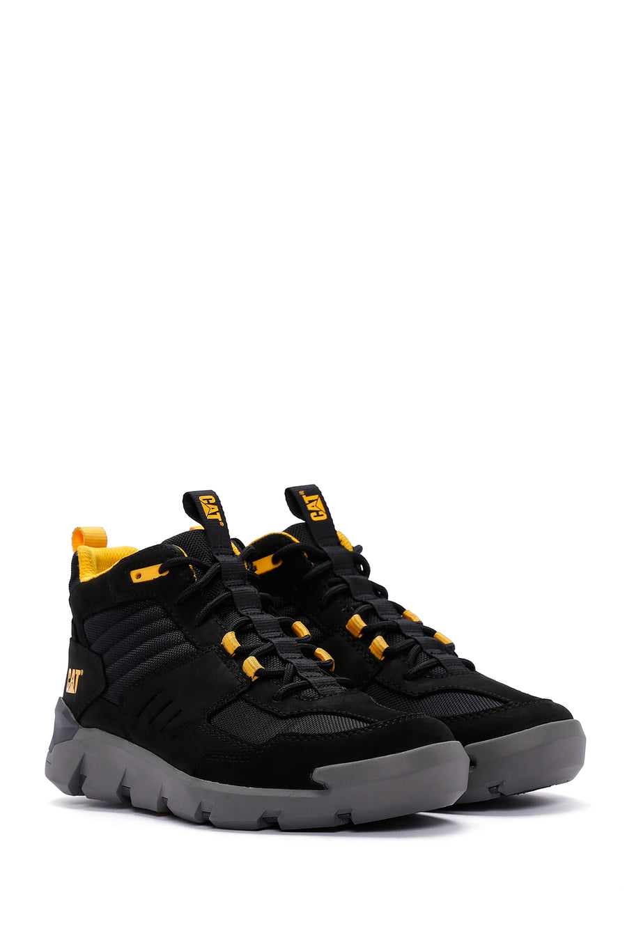 Caterpillar Men's Black Crail Sport Mid Nubuck Outdoor Boots
