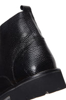 Men's Black Leather Classic Boots | Derimod