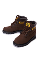 Caterpillar Kadın Kahverengi Nubuk Deri Colorado Bot | Derimod