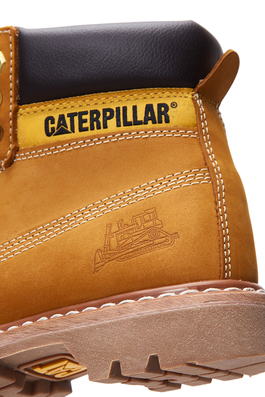Caterpillar Kadın Sarı Nubuk Deri Colorado Bot