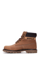 Caterpillar Men's Beige Colorado Nubuck Leather Boots | Derimod