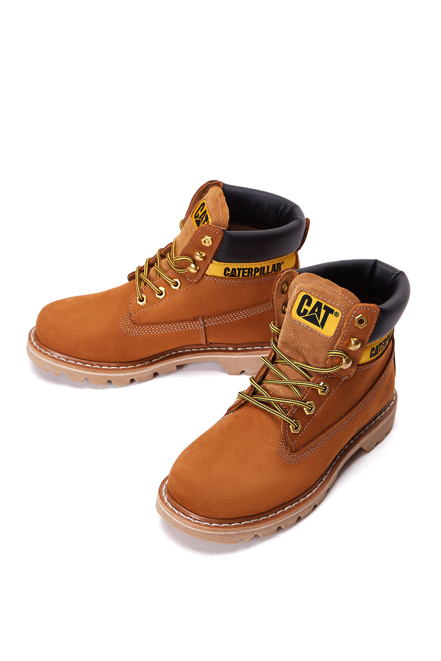 Caterpillar Men's Cinnamon Colorado Nubuck Leather Boots
