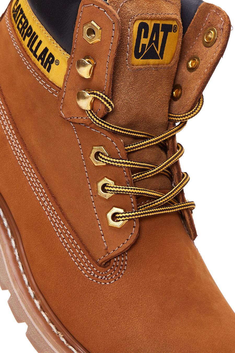 Caterpillar Men's Cinnamon Colorado Nubuck Leather Boots