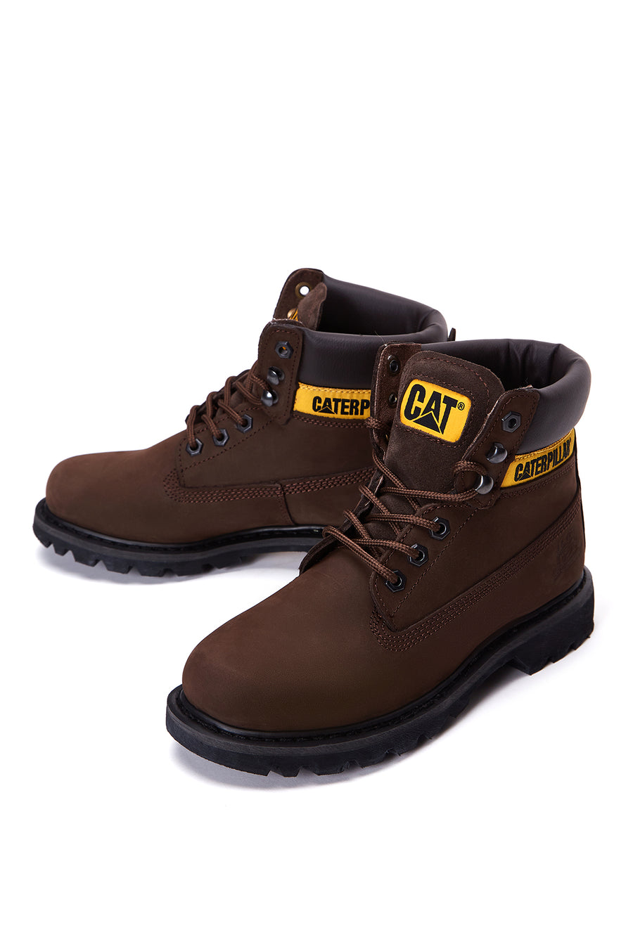 Caterpillar Men's Brown Colorado Nubuck Leather Boots