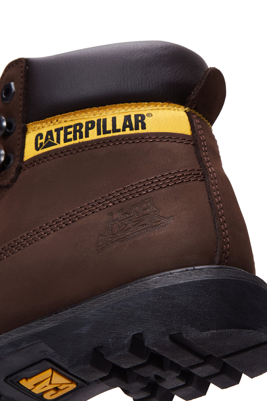 Caterpillar Men's Brown Colorado Nubuck Leather Boots