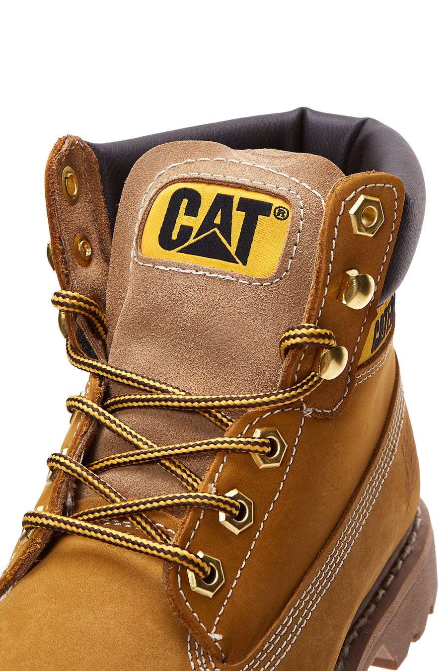 Caterpillar Men's Mustard Colorado Nubuck Leather Boots