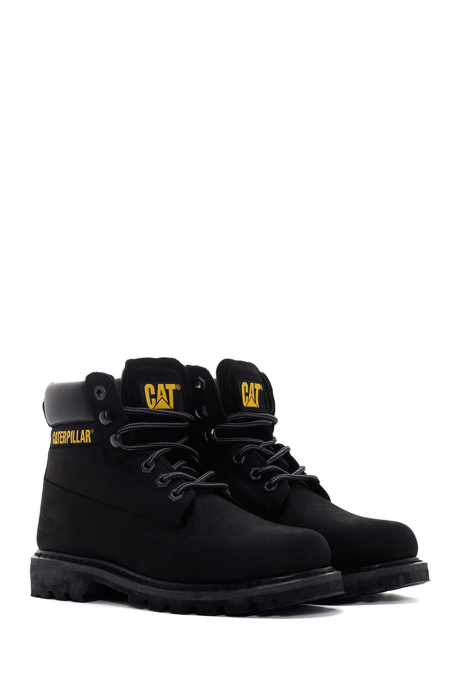 Caterpillar Men's Black Colorado Nubuck Leather Boots