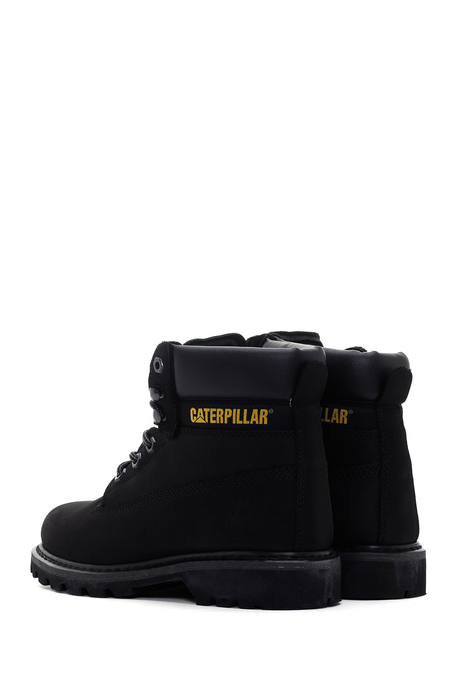Caterpillar Men's Black Colorado Nubuck Leather Boots