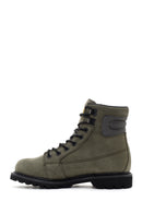 Caterpillar Erkek Yeşil Overpass Wp Nubuk Casual Bot | Derimod