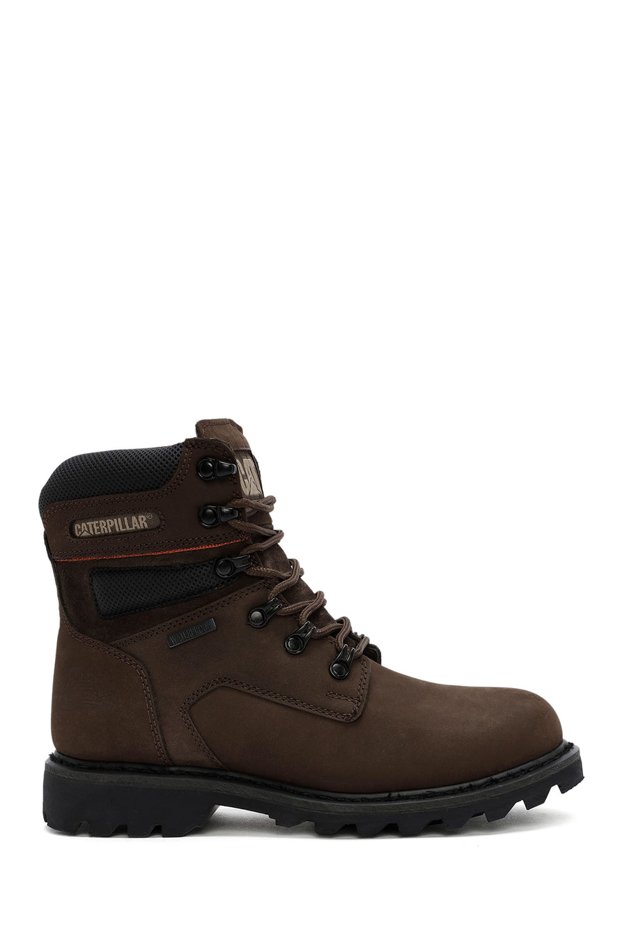 Caterpillar Men's Brown Edina Wp Waterproof Leather Boots 015M101363 | Derimod