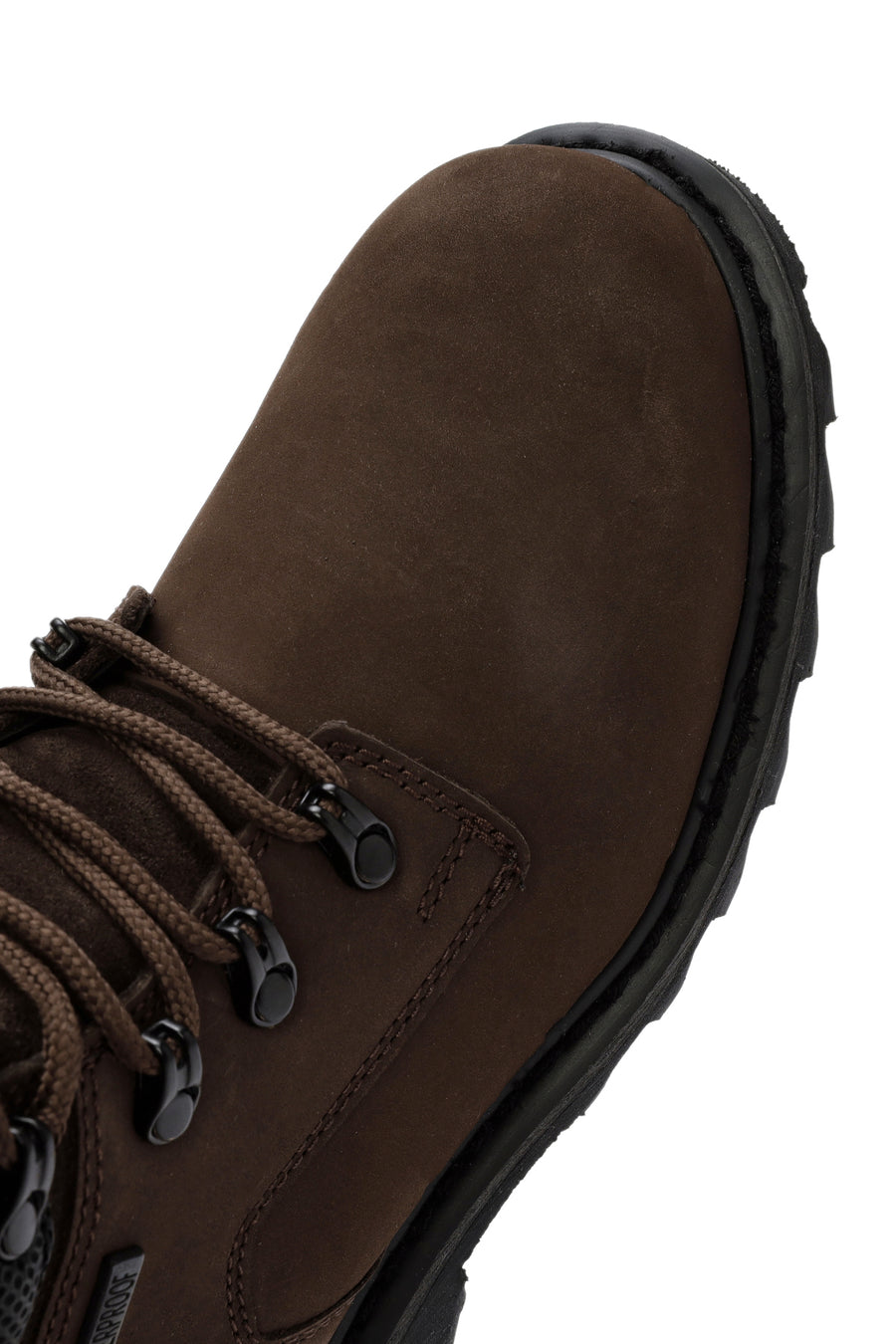 Caterpillar Men's Brown Edina Wp Waterproof Leather Boots