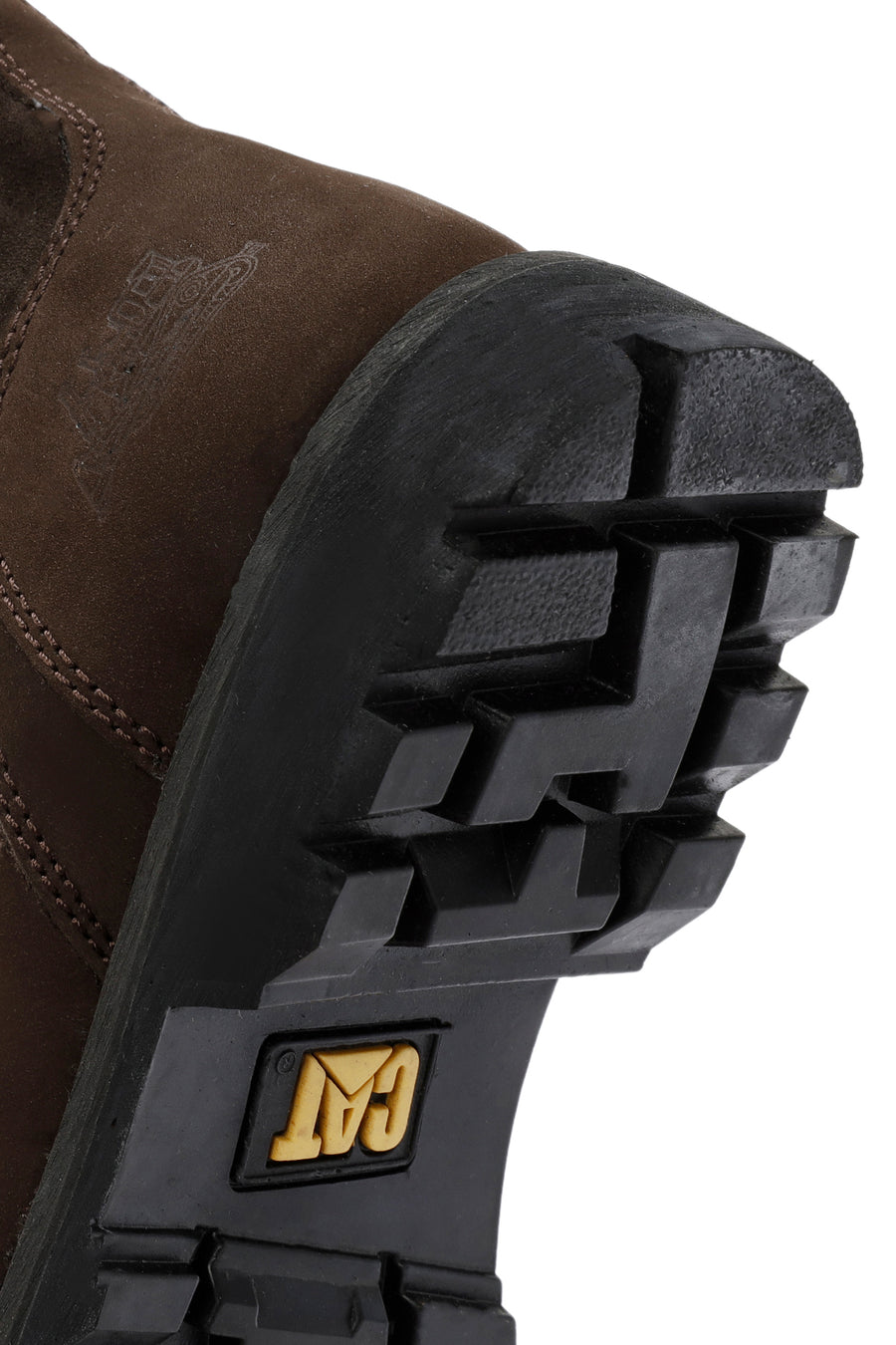 Caterpillar Men's Brown Edina Wp Waterproof Leather Boots