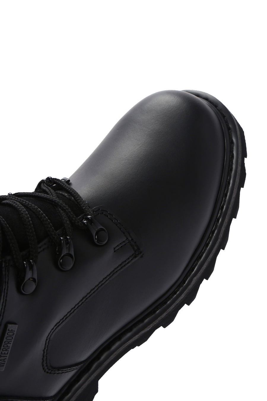 Caterpillar Men's Black Edina WP Waterproof Leather Boots