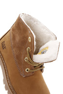 Caterpillar Kadın Camel Vermont Fur Nubuk Deri Bot | Derimod