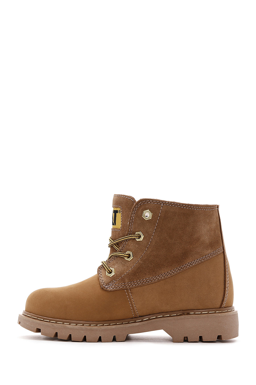 Caterpillar Kadın Camel Vermont Fur Nubuk Deri Bot