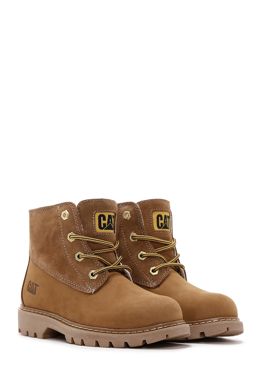 Caterpillar Kadın Camel Vermont Fur Nubuk Deri Bot