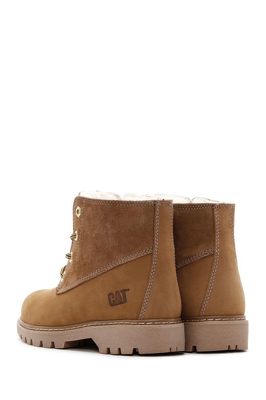 Caterpillar Kadın Camel Vermont Fur Nubuk Deri Bot